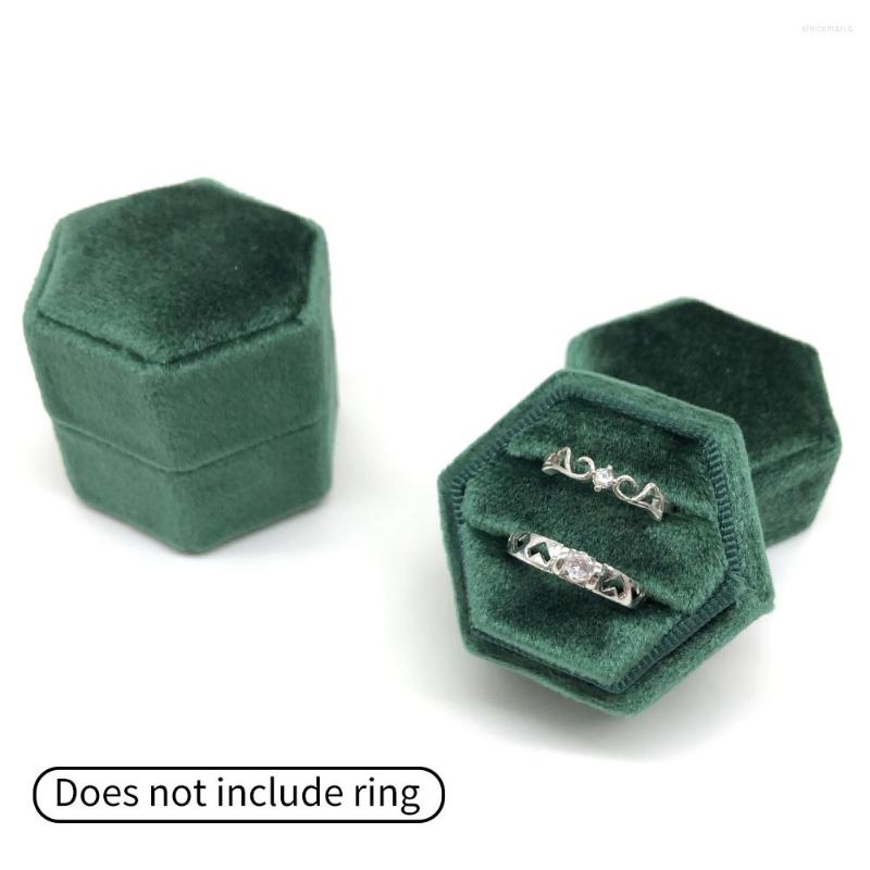 

Jewelry Pouches For Brides Gifts Velvet Ring Box Pography Props Weddings Multifunction Home Display Holder Soft Vintage Storage