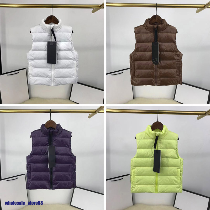 

Designer Goose Vests Jackets Gilet Coat Kids Top Heat Down Vest Waistcoat Puffer Jacket Woman Outwear Winter, Color 5