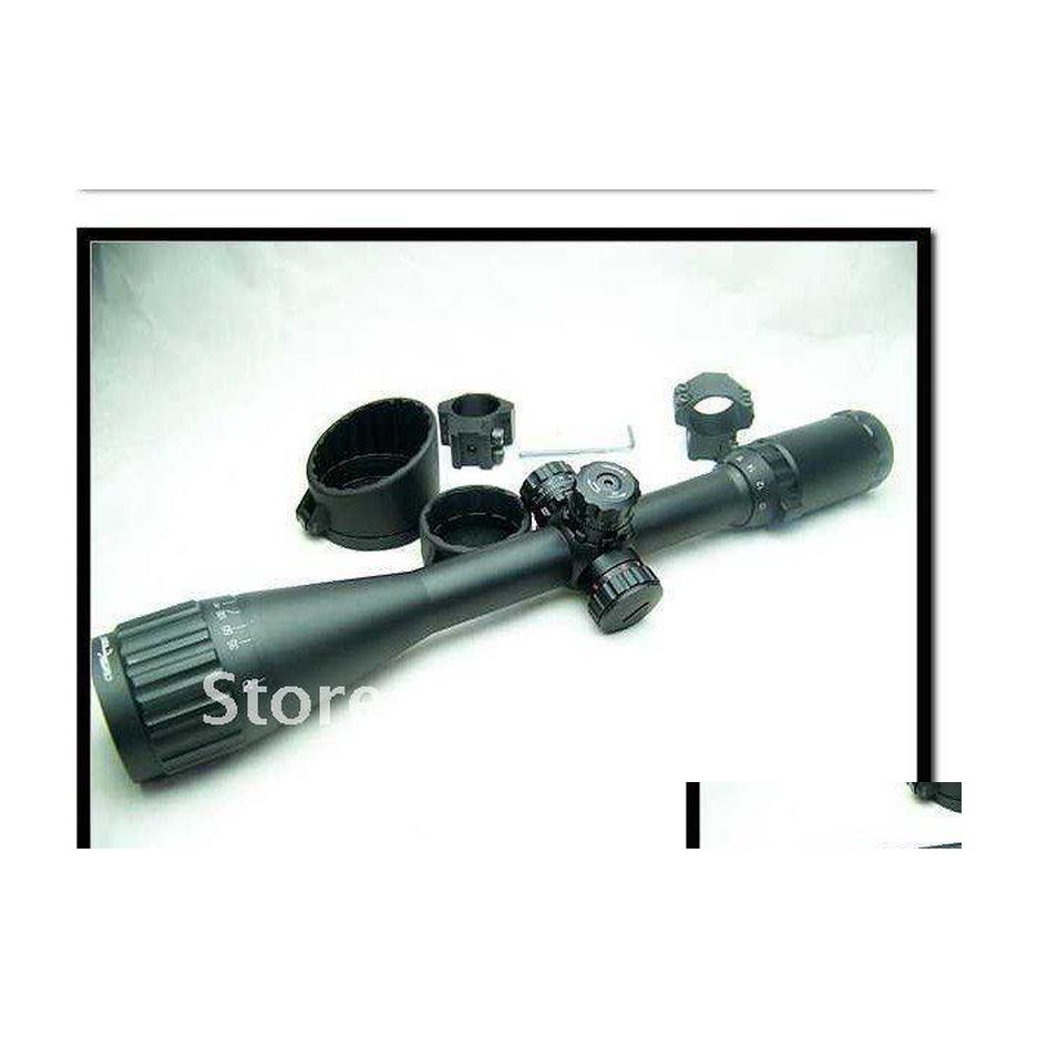

Hunting Scopes 416X40 White Markings Green And Red Illuminated Riflescopes Rifle Scope Drop Delivery Sports Outdoors Dh2Z5