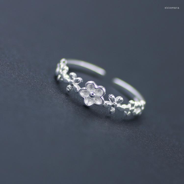 

Wedding Rings Large Vintage Flower For Women Men Charm Male Retro Gothic Jewelry Drop