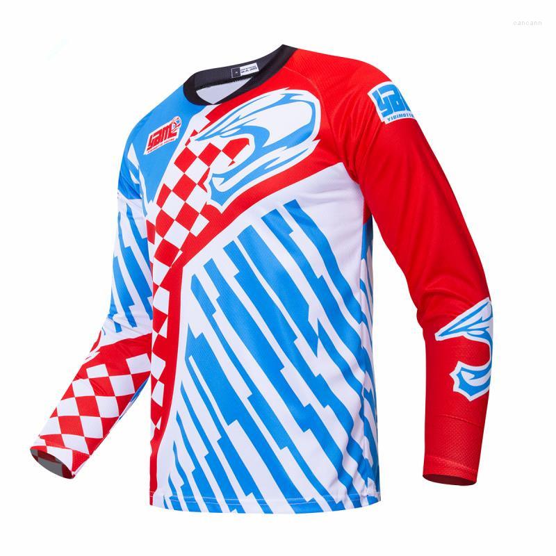 

Racing Jackets Mountain Bikes DH Quick Drying Speed Surrender Riding Clothes Downhill MTB Offroad Motocross JerseysLong Sleeve Bike