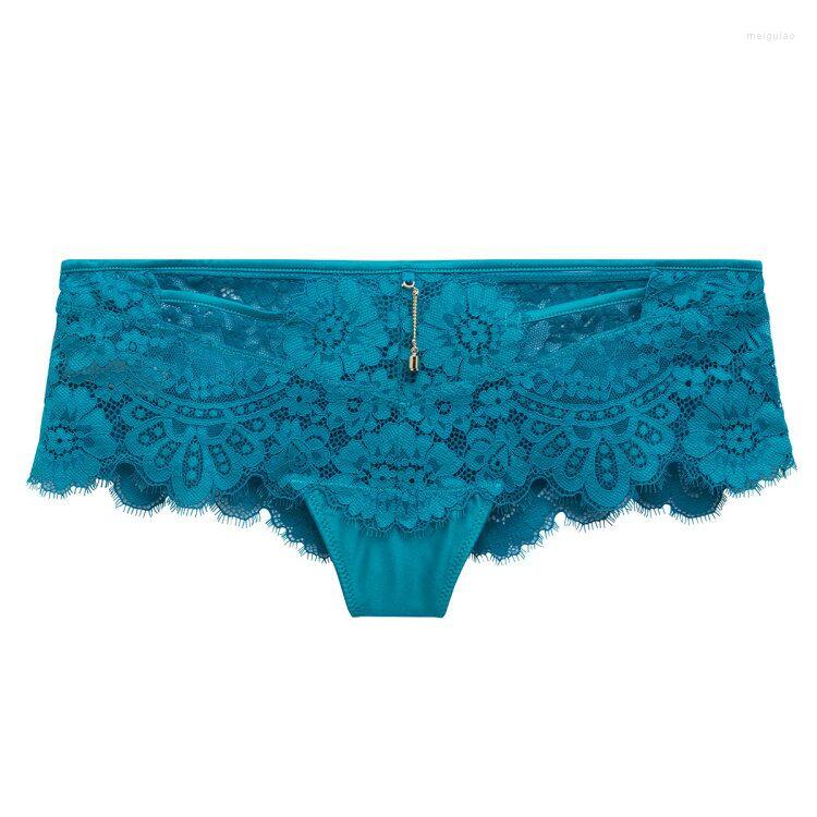 

Women's Panties Women's Shorts Blue Under Knickers Briefs Female Underwear Seamless Safety Short Pants Plus Size Thong, Picture shown