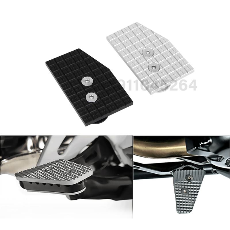 

Pedals Motorcycle Black/Chrome Accessories Rear Foot Brake Lever Pedal Step Plate Extension For G310R G310GSS 2023