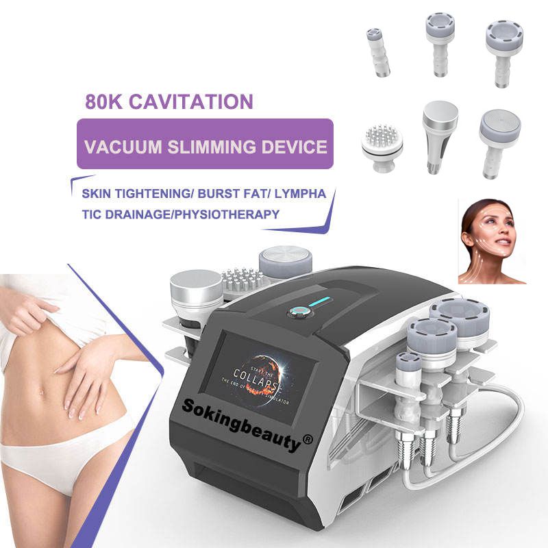 

Portable 7 In 1 Slimming Machine Vacuum 80k Cavitation Lipo Laser Radio Frequency Rf Liposuction Fat Body Shaping Device Skin Firming System For Salon Use
