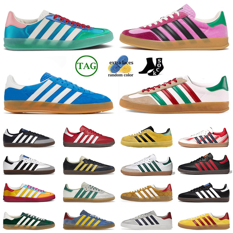 

Originals Samba Og Men Women Casual Designer Shoes Classic Vegan Gazelle Pink Velvet Black White Gum Fashion Plate-forme Luxury Sneakers Trainers Outdoor, A12 mexico 36-45