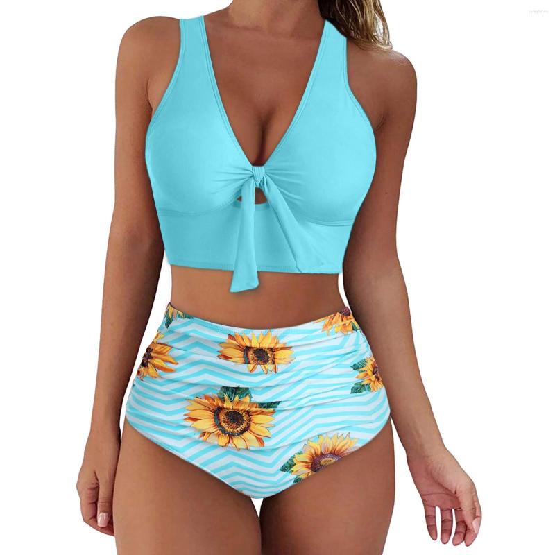 

Women' Swimwear Plus Size Women Bandeau Padded Push Up Swimsuit Cover Girls Beachwear Bikinis 2023 Mujer Set 2 Pieces, Black