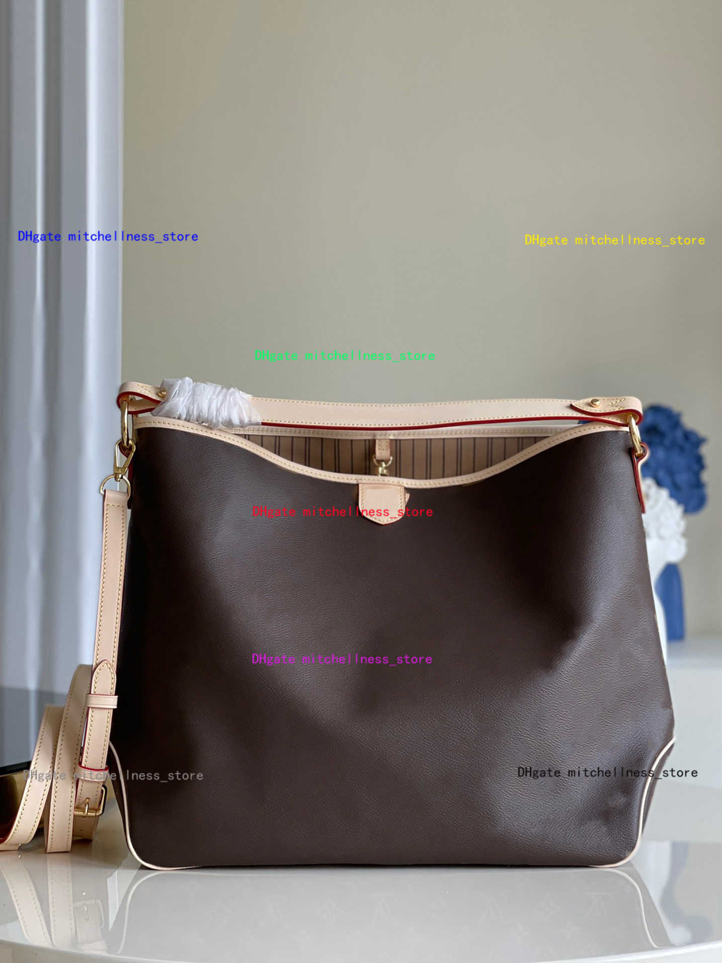 

High Quality Luxurys Designers Bags Handbags Women Messenger GRACEFUL Handbag MonogramCanvas Shoulder Crossbody Shopping Bag, Black#multicolor#m40353