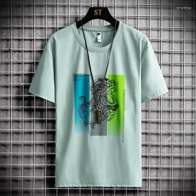 

Men's T Shirts 2023 Fashion Cotton Shirt Men Clothing Graphic Vintage Casual Tshirt Harajuku O-Neck White High Quality Drop, Black