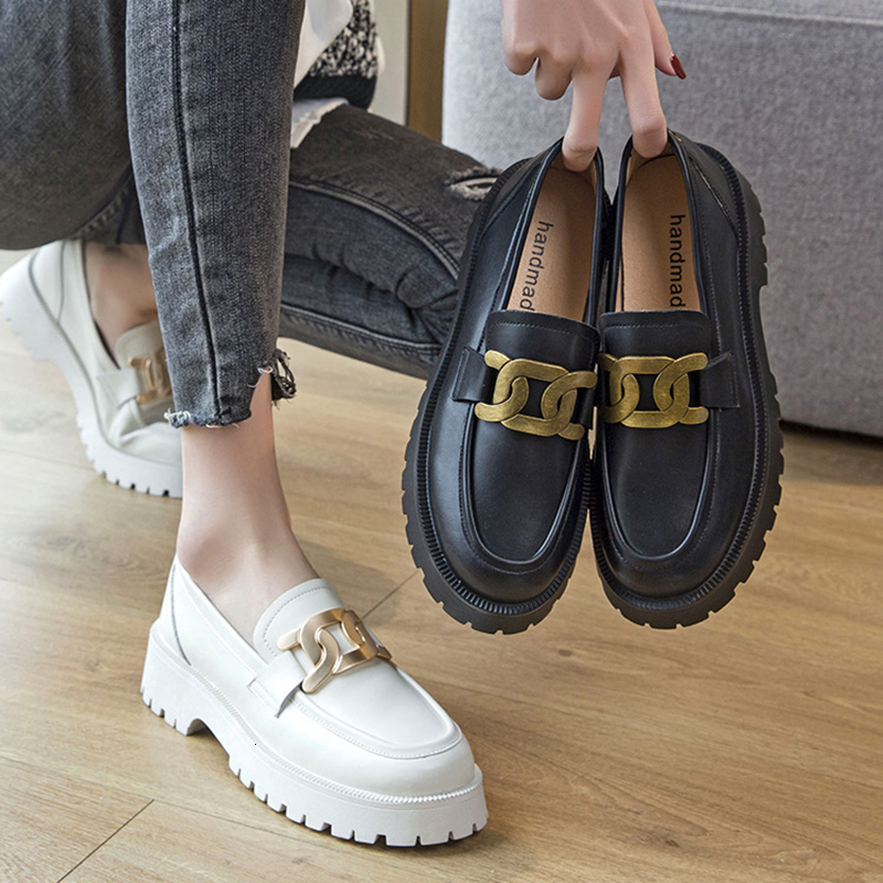 

Dress Shoes Luxury Designer Shoes Women's Loafers Pumps Elegant Medium Heel Women's Shoes Platform Sneakers Girls Wedges Large Size 42 230203, Beige