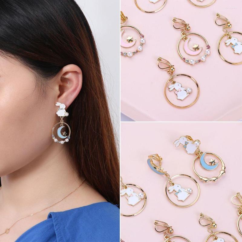 

Backs Earrings Ladies Girls Jewelry Earcuff No Piercing Women Ear Clip Fake Hoop