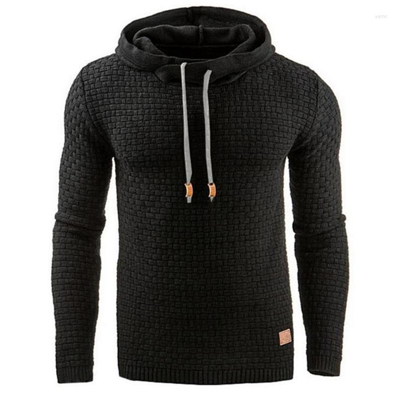 

Men's Hoodies Black Sweatshirts Hoody For Men Long-Sleeved Male Hoodie Sweatshirt, White