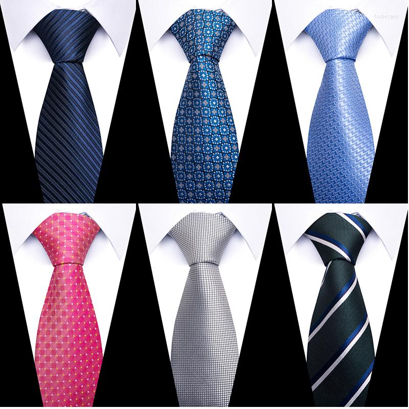 

Bow Ties Luxury Nice Handmade Top Grade Silk Neck Tie Printed Solid Color Necktie Hombre Formal Clothing Light Blue Memorial Day
