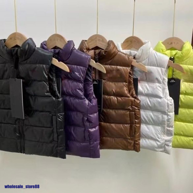 

Couples Goose vests Jackets Keep warm The North Coat Men vest Down cotton waistcoat Men women No Sleeveless Jacket puffer Autumn Winter Vest, Color 2