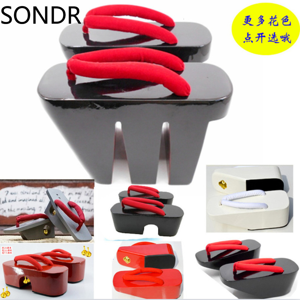 

Slippers Womens Japanese Oiran Tayu 3 Leg Koma Geta Clog Flip-flop Cosplay Slipper Shoes Cosplay Halloween Japanese Harajuku 230203