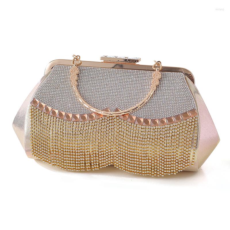 

Evening Bags Women's Rhinestone / Flower Alloy Bag Floral Botanical Black Silver Red Fall & Winte, Gold