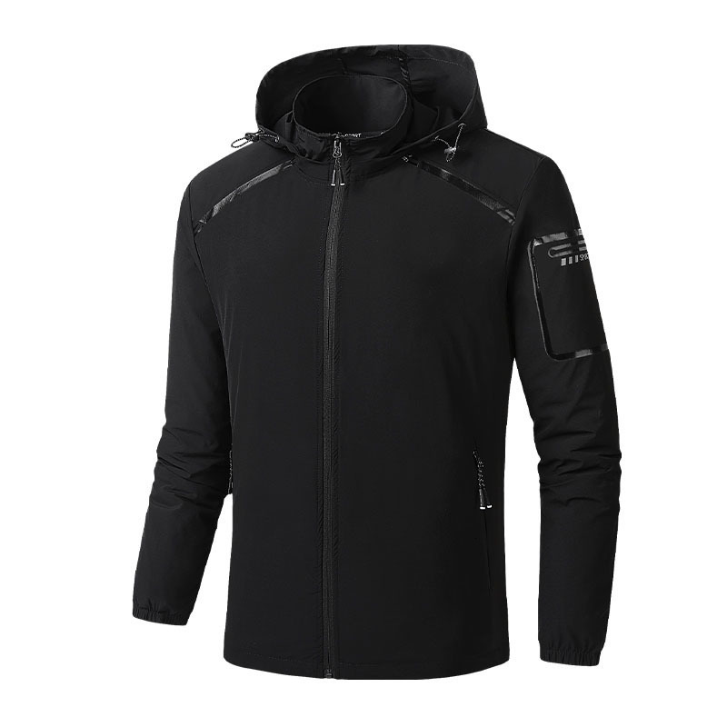 

Men' Jackets 2023 Spring Autumn Outdoor Detachable Hooded Outwear Fashion Casual Windbreaker Coat Plus Size 5XL 230203, Blue