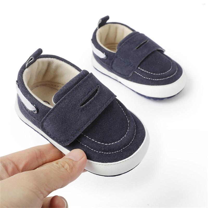 

First Walkers Infant Boys Girls Casual Single Shoes Toddler Prewalker Sports, Coffee