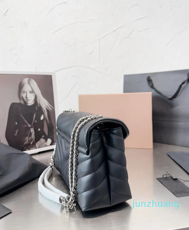 

2023 New Handbag Ladies Ladies Bag Wallet Leather Chain Bag Handbag Ladies Single Shoulder Messenger Messenger Bag Fashion 74