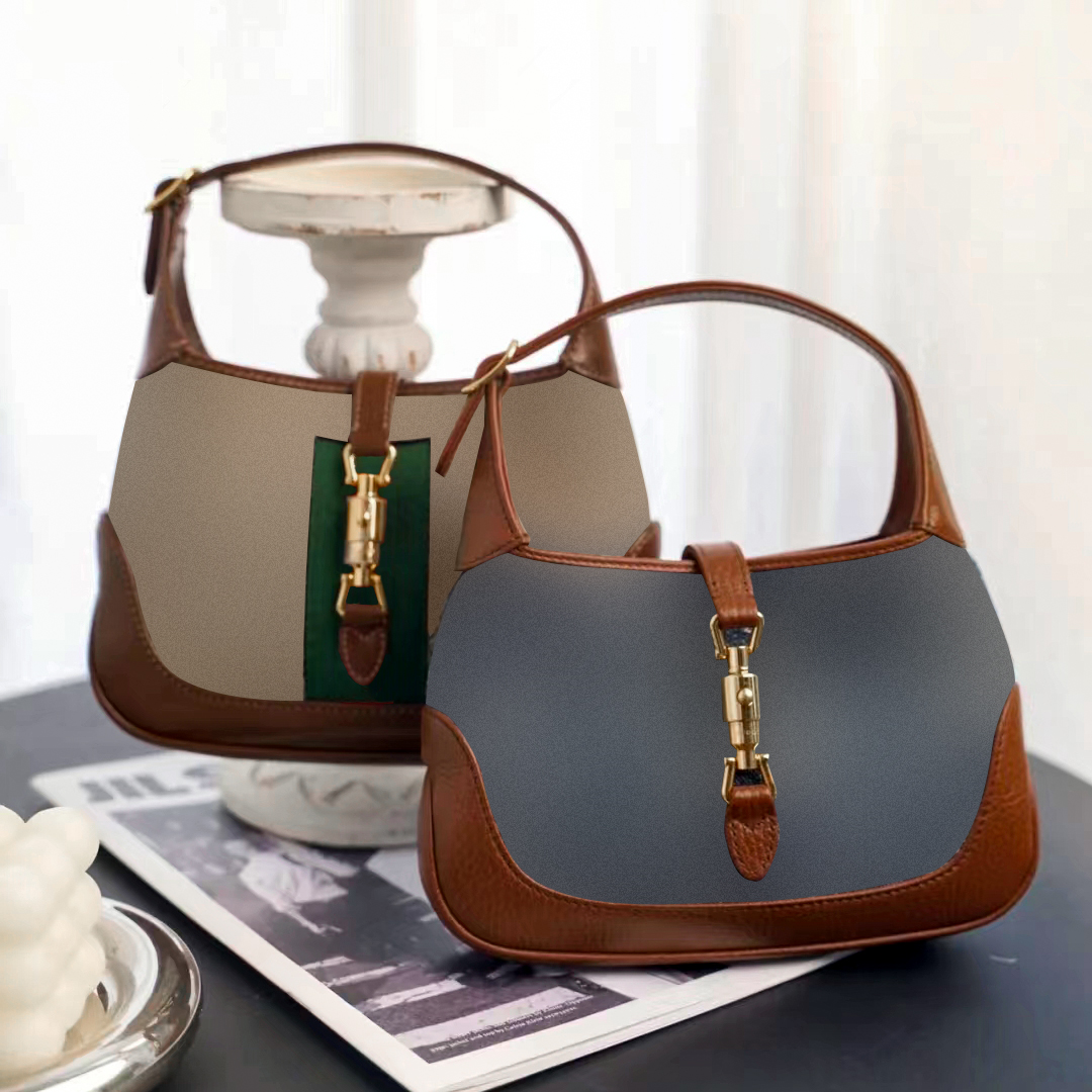 

Classic Evening famous Luxurys Designers jackie 1961 Genuine leather Bag Cross Body hobo Women's men handbags fashion totes wallet Shoulder Clutch vintage city bags, Black