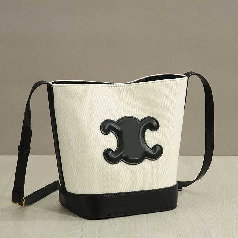 

Fashion brand handbag Bucket Bag 2023 New Women Cowhide Casual Large Capacity Versatile One Shoulder Crossbody bags, Caramel peel