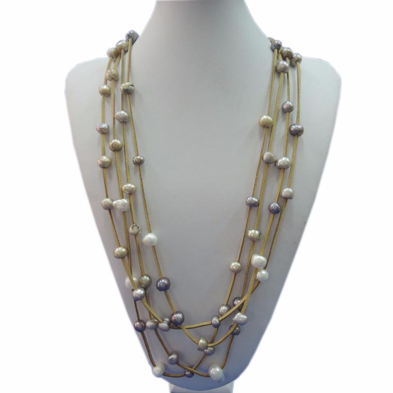 

Chains FRESHWATER PEARL LONG 90 Cm NECKLACEChains