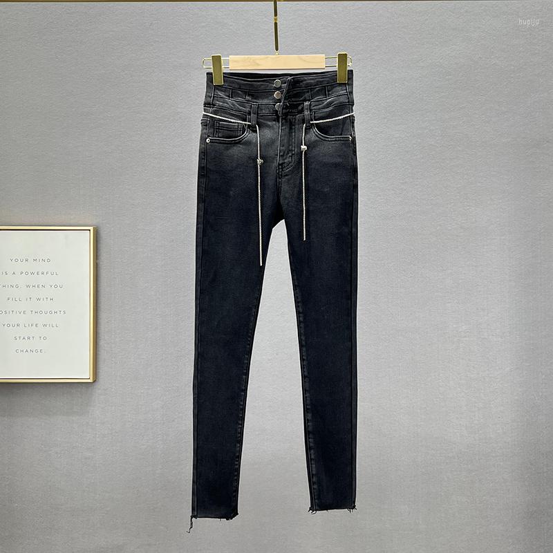 

Women' Jeans Stretch Skinny For Women 2023 Winter Fleece Warm Denim Pants High Waist Slim Fit Jean Streetwear Cowboy Pencil, Black