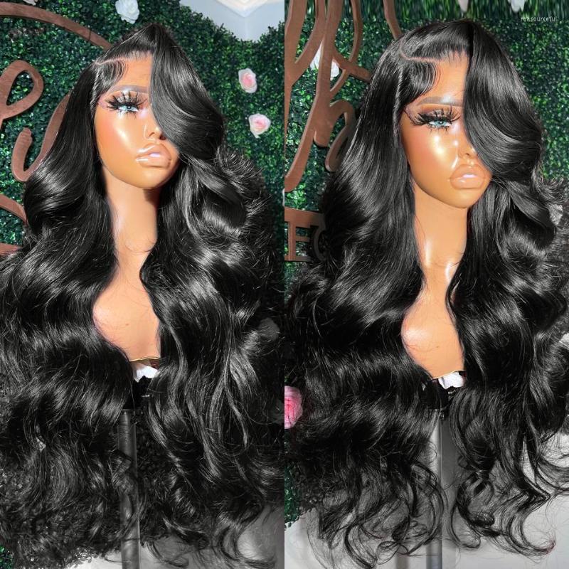 

13x6 Transparent Body Wave Lace Human Hair Wig 360 Glueless Brazilian 220% 32 Inch Water Frontal Wigs For Women, 13x4 lace wig