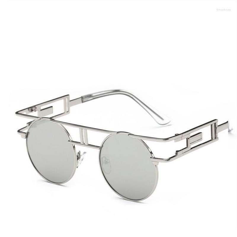 

Sunglasses Women Brand Designer Unique Men Gothic Eyeglasses Metal Frame Steampunk Vintage Feminino 12 ColorSunglassesSunglasses