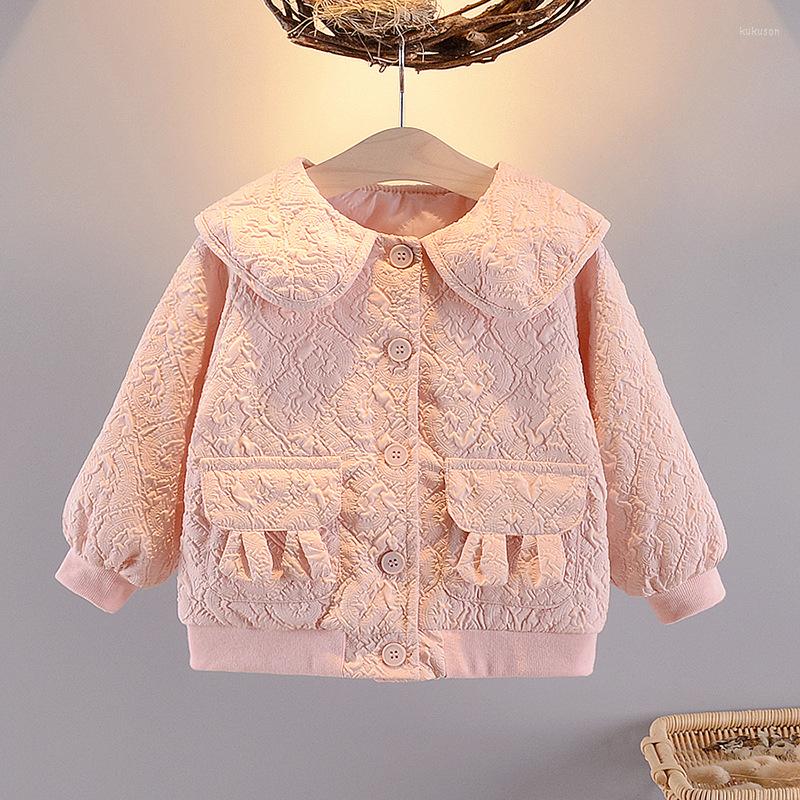 

Jackets Toddler Jacket Girls Coat Spring And Autumn 2023 Kids Child Girl Clothing, Pink