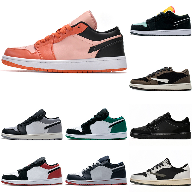 

2023 Jumpman 1 Low Basketball Shoes 1s Reverse Mocha Black Phantom Voodoo Fragment Cactus Jack Lows Panda UNC Tear Away Silver Mens Trainers Women Sneakers 40-45 114, 08