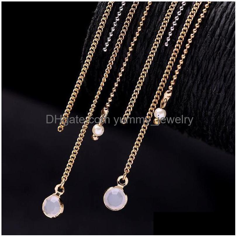 

Stud New Designer Tassel Earrings 925 Sterling Sier Cute Bee Drop Long Dangle White For Women Jewelry Teen Girls Gift Delivery Dhgxh