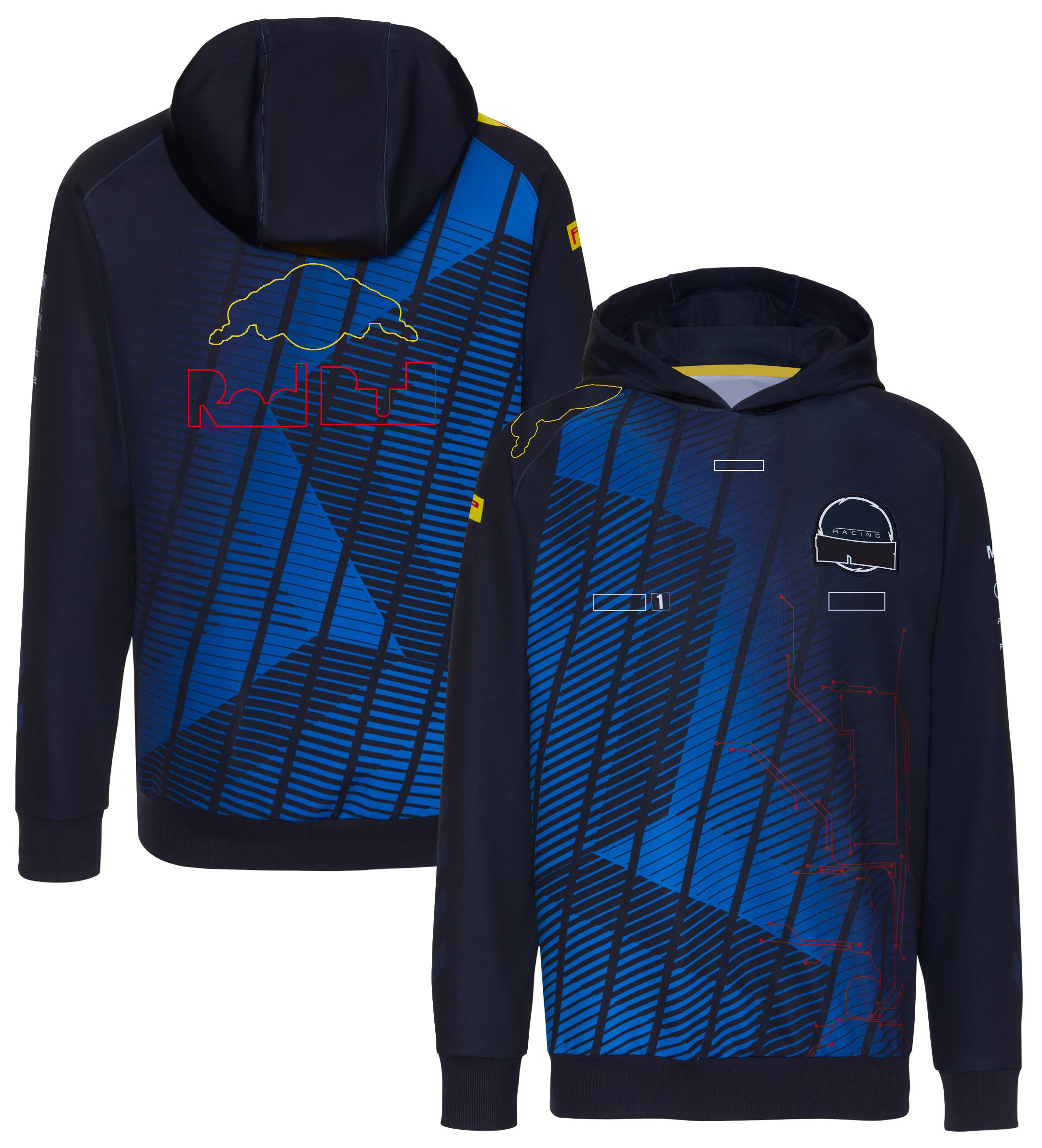 

2023 New F1 team hoodie pullover Formula One racing clothing can be customized in the same style