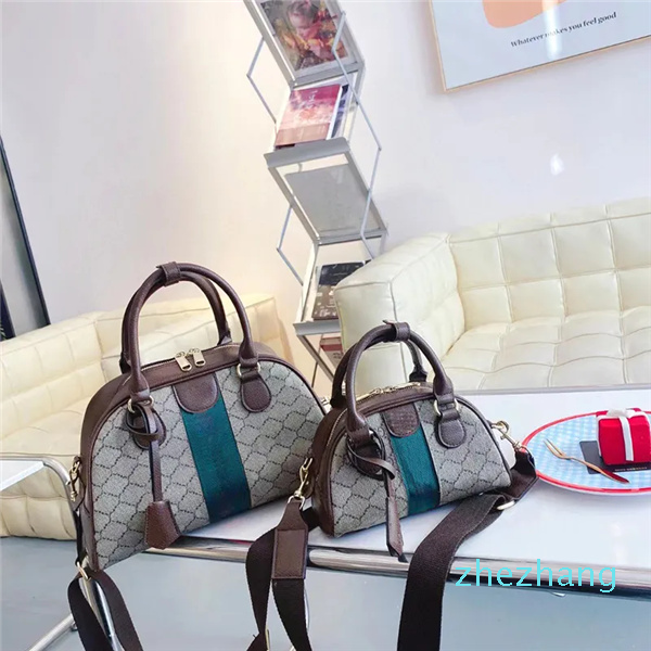 

women handbags purses women tote shoulder crossbody bags messenger bag genuine leather fashion luxury lady shopping bags purse 2 size, Brown