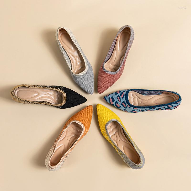 

Dress Shoes Women's High Heel Spring/Summer/Autumn Knitted Breathable Square Head Rubber Sole Beautiful Fashion Shoe, Black