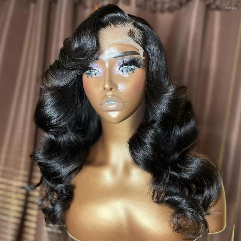 

13x6 Body Wave Lace Frontal Bob Wig 13x4 Human Hair Wigs Brazilian Remy 180Density Short Water Front For Women, 13x4 lace wig
