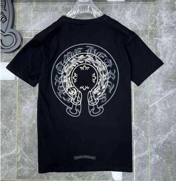 

Designers t Shirts Summer Ch Brand y Men's Tees Correct Horseshoe Sanskrit Cross Polos Boy Graffiti T-shirts Women Short Sleeve 3 QA67, 17
