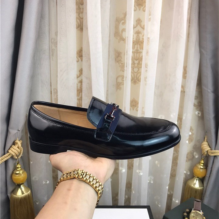 

A7/16Model Luxurious Patent Leather Shoes for Men Business Shoes Casual Point Toe Slip on Loafers for Men Luxury Party Wedding Plus Size 45, #13