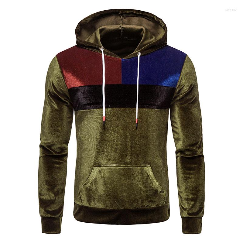 

Men's Hoodies Oversized Mens Men 2023 Autumn Bright Flannel Patchwork Sweatshirt Hip Hop Japanese Streetwear Harajuku Green Hoodie, Black