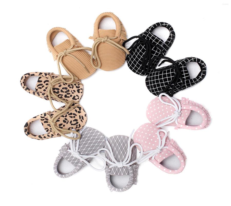 

First Walkers Suede Baby Moccasins Genuine Leather Toddler Booties Fashion Leopard Shoes Born Footwears Casual Babies Walker, Gray