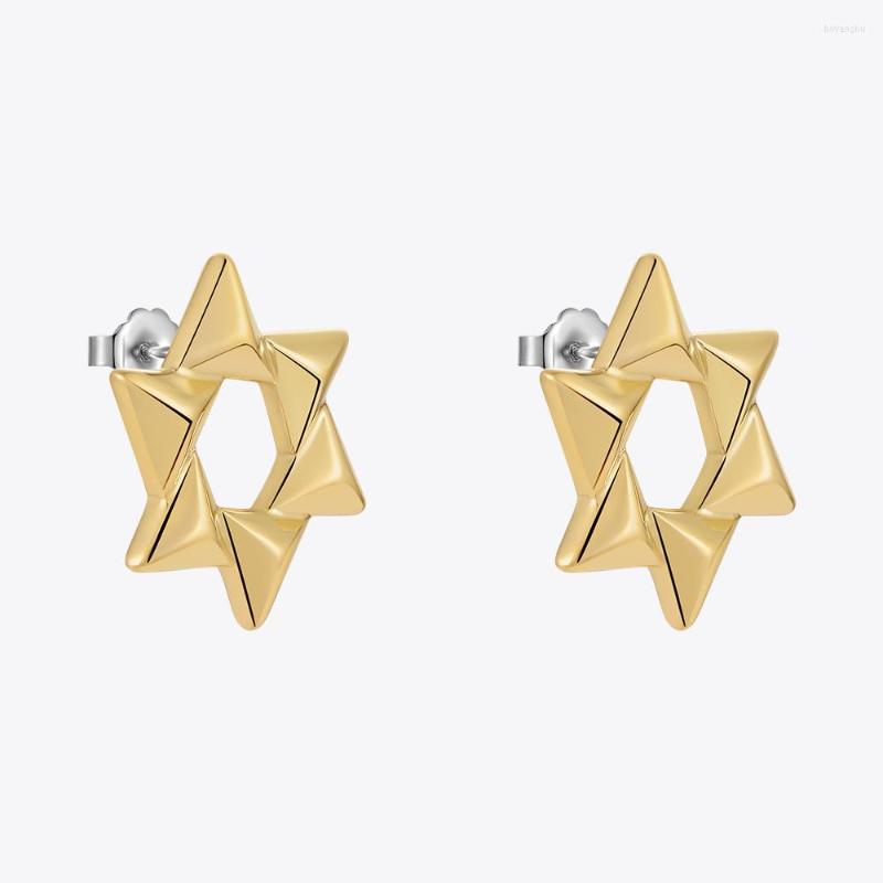 

Stud Earrings ENFASHION Pendientes Snowflake Earring For Women Gold Color Aretes Windmill Design Jewelry Christmas Droppshiping E221473
