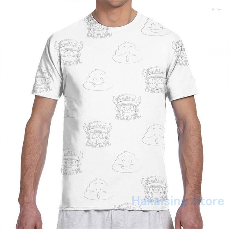 

Men's T Shirts Arale Poop Men T-Shirt Women All Over Print Fashion Girl Shirt Boy Tops Tees Short Sleeve Tshirts, 2-men