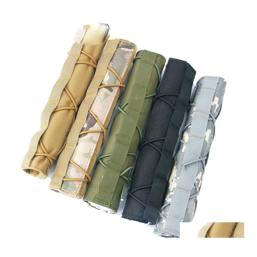 

Others Tactical Accessories Ar15 Airsoft Nylon 22Cm Silencer Suppressor Mirage Heat Er Shield Sleeve Shooting Muffler Baffler Protec Dht3B, Customize