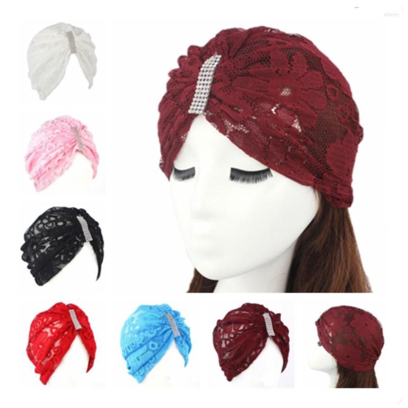 

Ethnic Clothing Short Muslim Scarf Lace Hijab Shawl High Quality Hat Women Hats Turban Islamic Headband Cool
