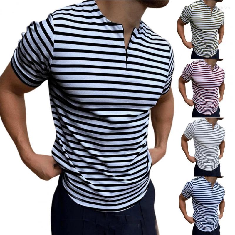 

Men's Casual Shirts Men Shirt Short Sleeve O Neck Slim Fit Lightweight Summer T-shirt For School, Red