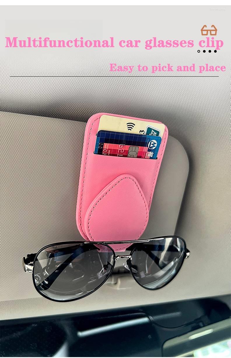 

Interior Accessories Car Glasses Clip Multifunctional Sunglasses For Men Storage Sunglass
