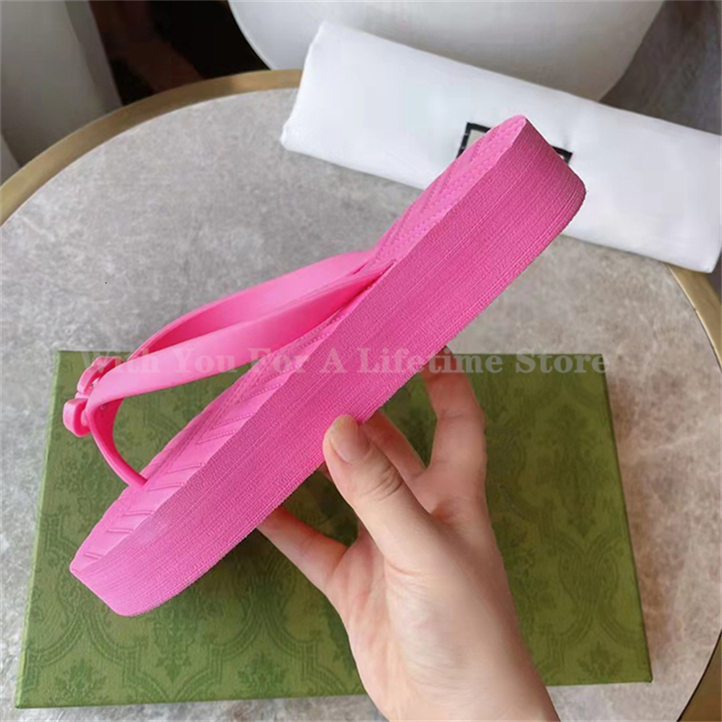

Slippers Summer Flat Sole Slippers Women Sandals Flip Flops Holiday Beach Shoes Casual Comfort Flat Slippers Rubber Slides Female Shoes 230203, Burgandy