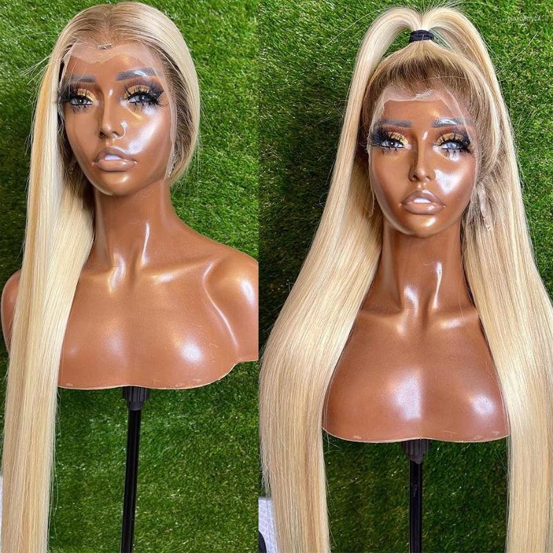 

Luvin 1b/613 Straight 13x6 Honey Blonde Lace Front Human Hair Wig Remy 30 40 Inch Colored Glueless T Part Frontal Wigs For Women, T part lace wig