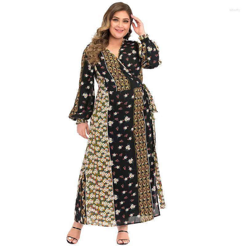 

Ethnic Clothing Abaya Kaftan Long Black Dresses Africa Lady Robe Muslim Islamic Pray Boubou Women Maxi Turban Cotton High Quality