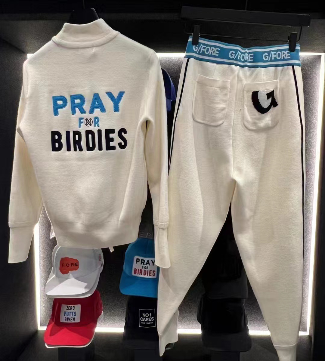 

Outdoor TShirts Golf AutumnWinter Womens High Neck Knit Sweater Fashion Couple Design Top Keep Warm Collar Thick G0124 230203, G0147 white pants