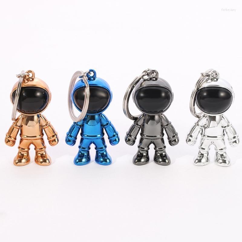

Keychains Three-dimensional Astronaut Robotic Keychain Colorful Waistband Key Ring Chain Link Accessories Luggage PendantKeychains Forb22
